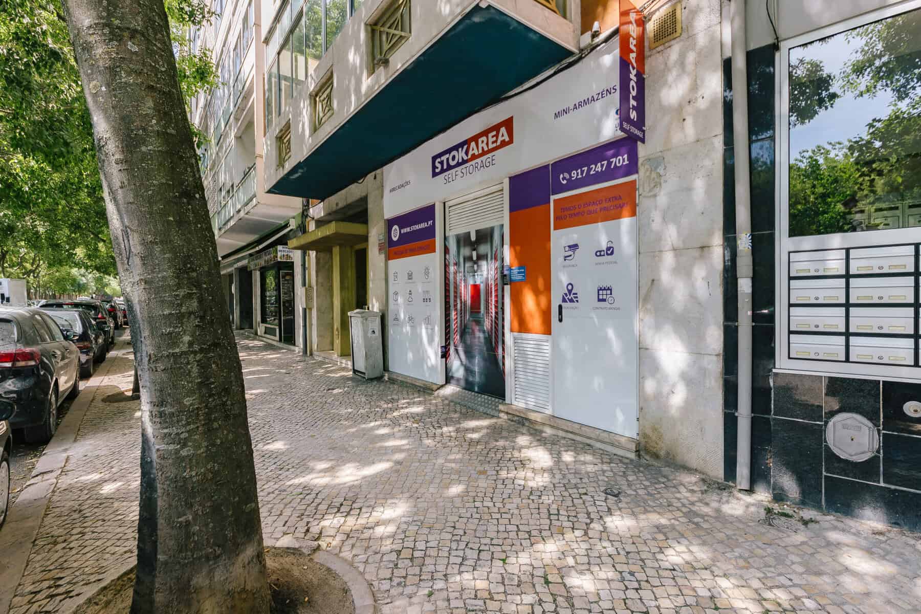 Fotografia rua Unidade stokarea Praça de Espanha